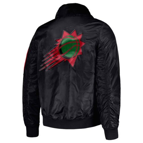 Phoenix Suns Ty Mopkins Black Jacket - Image 2