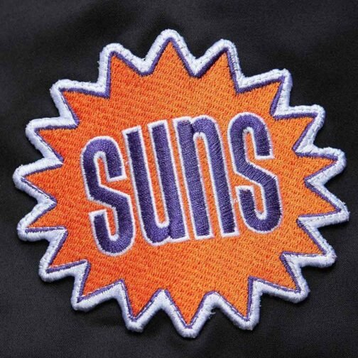 Phoenix Suns Vintage Logo Lightweight Satin Jacket - Image 4