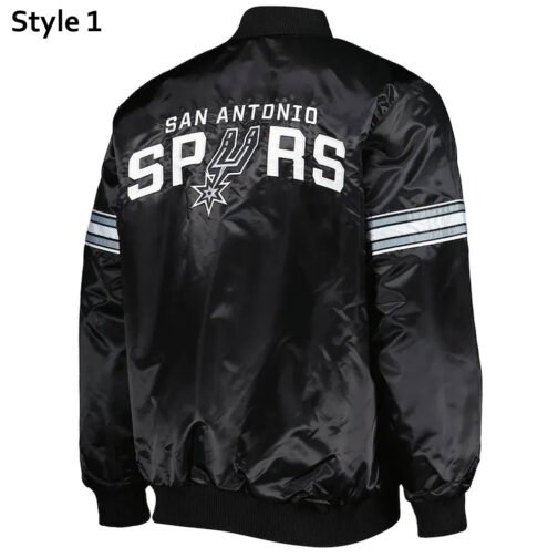Pick & Roll San Antonio Spurs Black Jacket - Image 3