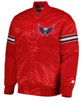 Washington Capitals Pick & Roll Red Jacket