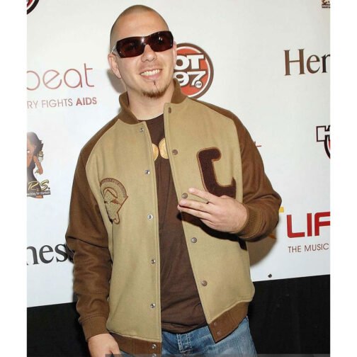 Pitbull Letterman Wool Jacket - Image 5