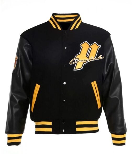 Varsity Pittsburgh Crawfords National League Champs Black Jacket