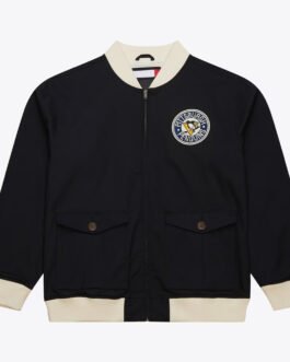 Pittsburgh Penguins Black Cotton Twill Jacket