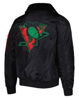 Pittsburgh Penguins Ty Mopkins Black Jacket