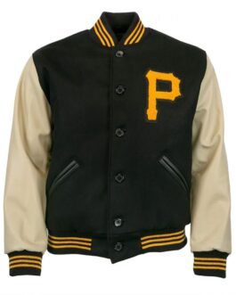 Pittsburgh Pirates 1960 Letterman Black Jacket