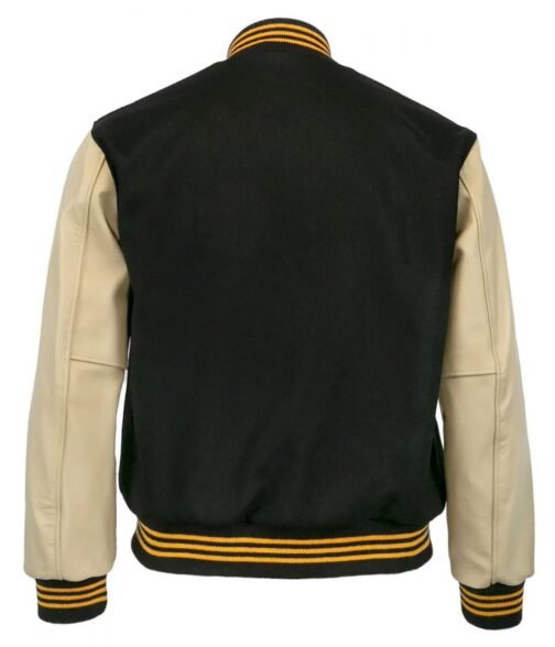 Pittsburgh Pirates 1960 Letterman Black Jacket - Image 2