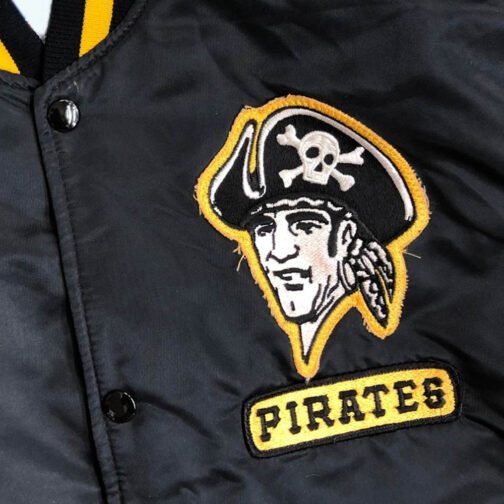 Pittsburgh Pirates 90’s Black Jacket - Image 3