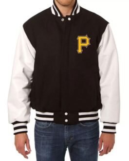 Pittsburgh Pirates Letterman Two Tone Jacket