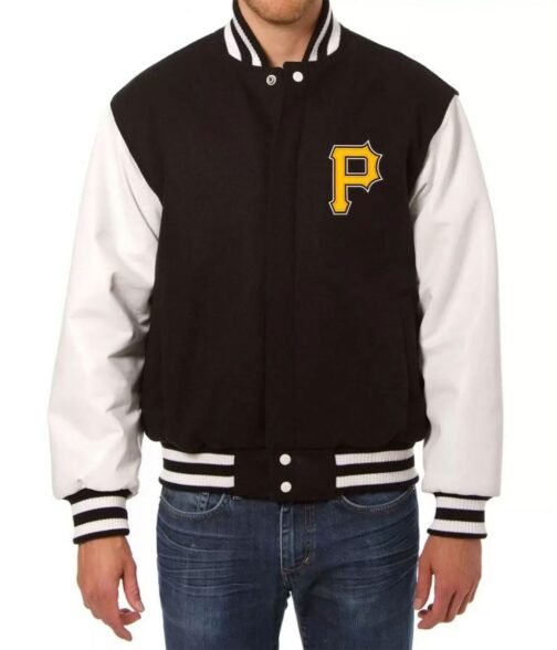 Pittsburgh Pirates Letterman Two Tone Jacket