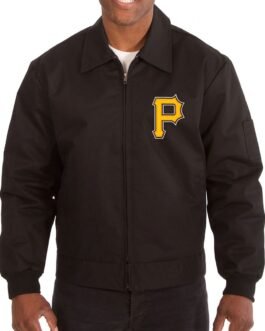 Workwear Pittsburgh Pirates Cotton Black Jacket