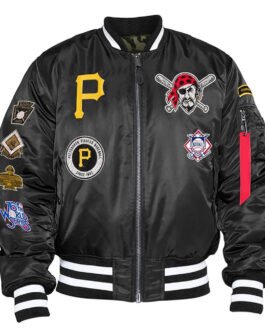 Pittsburgh Pirates Bomber MA-1 Jacket