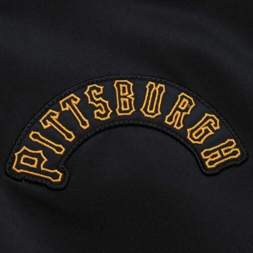Pittsburgh Pirates Vintage Logo Lightweight Satin Jacket - Image 4