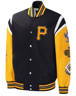 World Series Champions Pittsburgh Pirates Varsity Satin Jacket