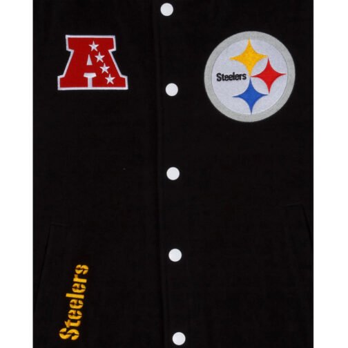 Pittsburgh Steelers 3rd Down Varsity Jacket - Image 4
