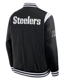 Elements Elite Pittsburgh Steelers Black Jacket