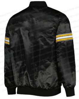 Pittsburgh Steelers Heavyweight Varsity Satin Jacket