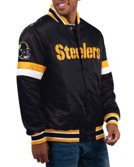 Home Game Pittsburgh Steelers Black Jacket