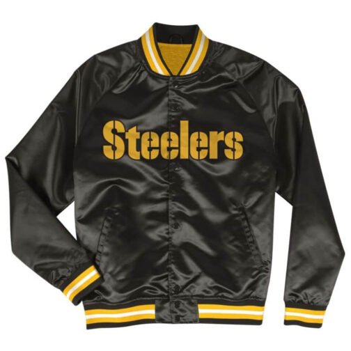 Pittsburgh Steelers Lightweight Satin Jacket - Image 4