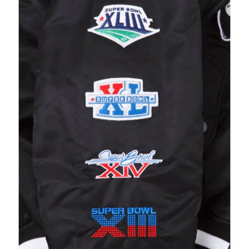 Pittsburgh Steelers Bomber MA-1 Jacket - Image 3