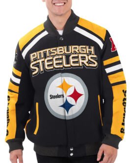Power Forward Racing Pittsburgh Steelers Jacket