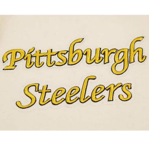 Pittsburgh Steelers Retro Classic Varsity Cream and Black Jacket - Image 7