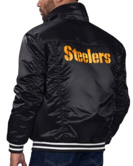 Pittsburgh Steelers Silver Tab Trucker Jacket