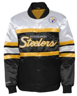 Pittsburgh Steelers Special Script Satin Jacket