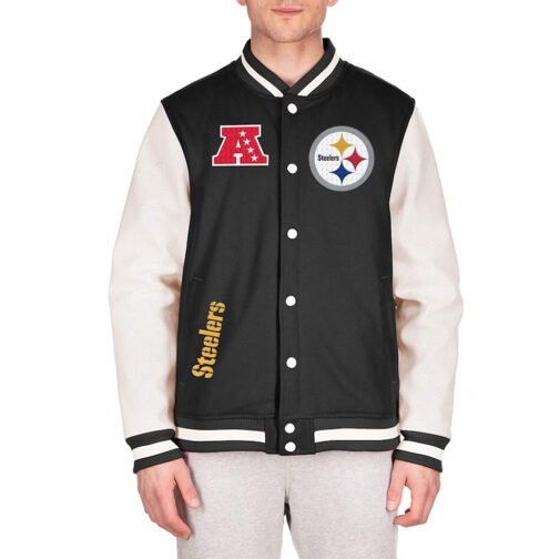 Pittsburgh Steelers Third Down Varsity Jacket - Image 3
