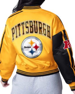 Pittsburgh Steelers Zone Blitz Black/Gold Jacket