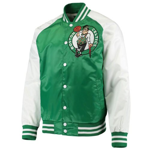 Kelly Green/White Boston Celtics Point Guard Jacket