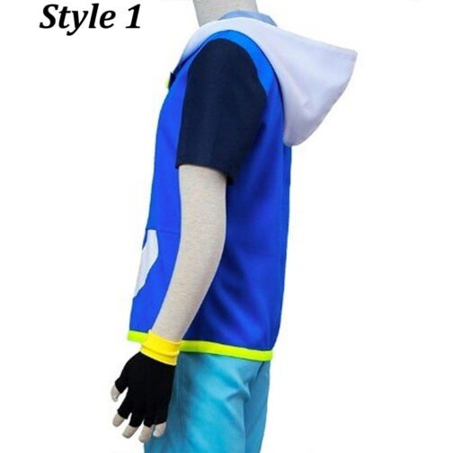 Ash Ketchum Pokemon Cotton Blue Vest - Image 8