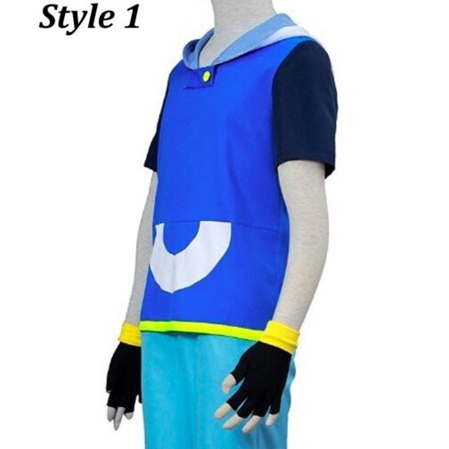 Ash Ketchum Pokemon Cotton Blue Vest - Image 5