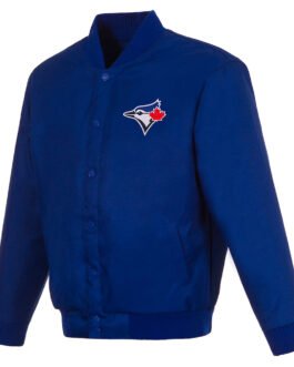 Royal Toronto Blue Jays Poly-Twill Jacket