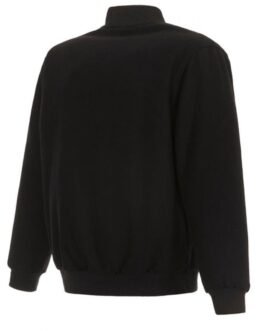 Portland Trail Blazers Varsity Black Wool Jacket