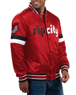 Home Game Portland Trail Blazers Red Jacket