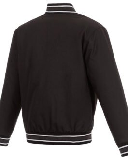Portland Trail Blazers Black Poly Twill Jacket
