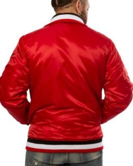 Portland Trailblazers Rip City Bomber Red Jacket