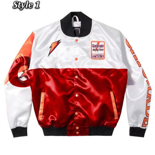 Gatorade Two Tone Varsity Satin Jacket