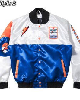 Gatorade Two Tone Varsity Satin Jacket