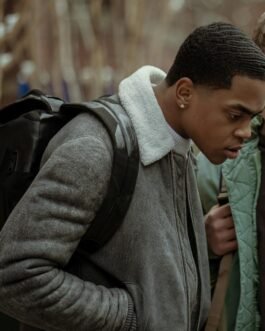 Power Book II Season 02 Michael Rainey Jr Grey Suede Jacket