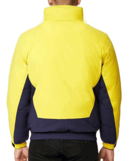 Power Book III Mekai Curtis Down Yellow and Blue Jacket