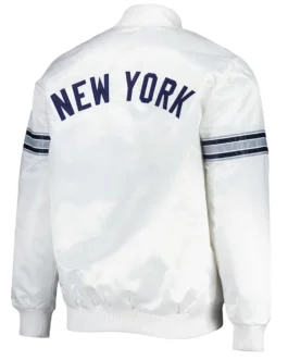 White Power Forward New York Yankees Jacket