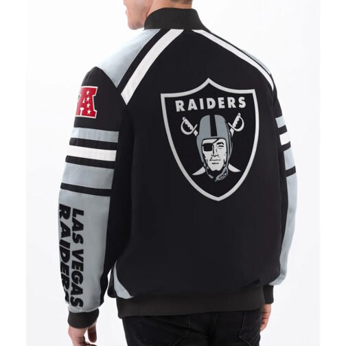 Power Forward Racing Las Vegas Raiders Jacket - Image 2