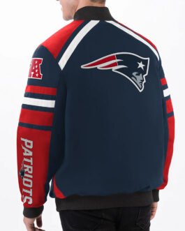 Power Forward Racing New England Patriots Jacket