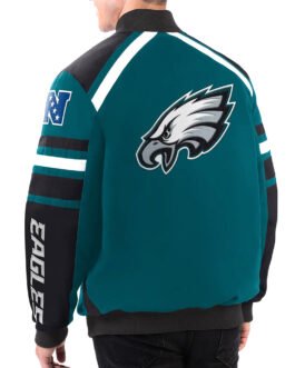 Power Forward Racing Philadelphia Eagles Jacket