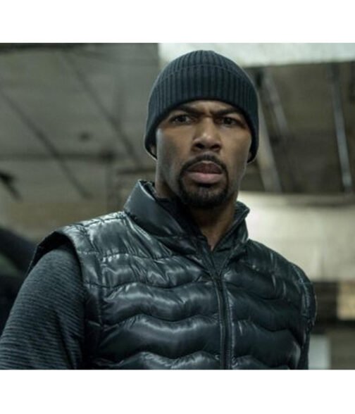 Omari Hardwick Power Puffer Vest - Image 3