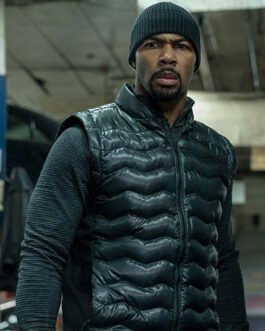Omari Hardwick Power Puffer Vest