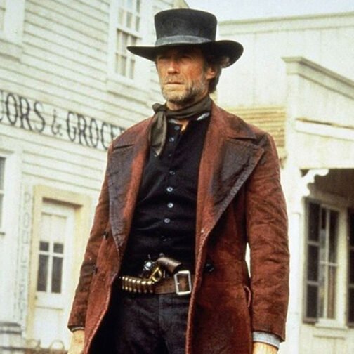Clint Eastwood Pale Rider Trench Coat - Image 2