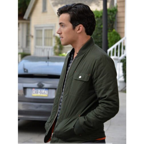 Pretty Little Liars S05 Ian Harding Green Jacket - Image 2