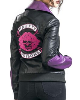 Riverdale Vanessa Morgan Pretty Poisons Leather Jacket